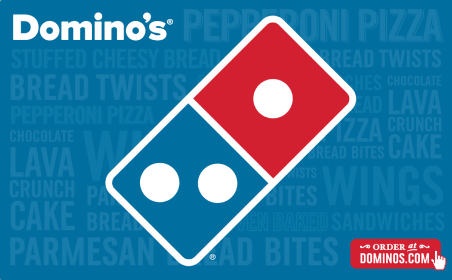 Domino gift card